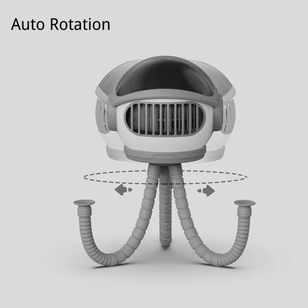 Octopus Claw Stroller Clip Fan - Image 4