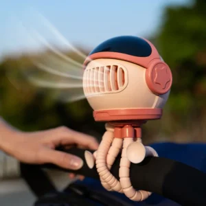 Octopus Claw Stroller Clip Fan
