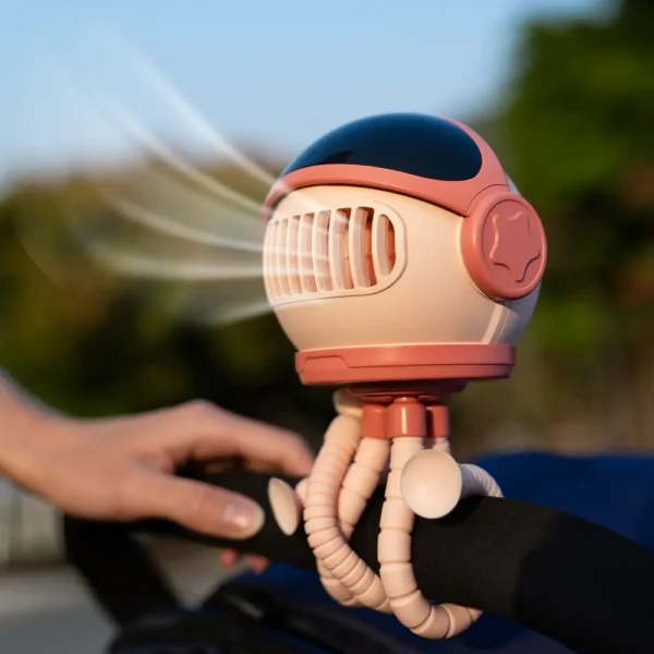 Octopus Claw Stroller Clip Fan