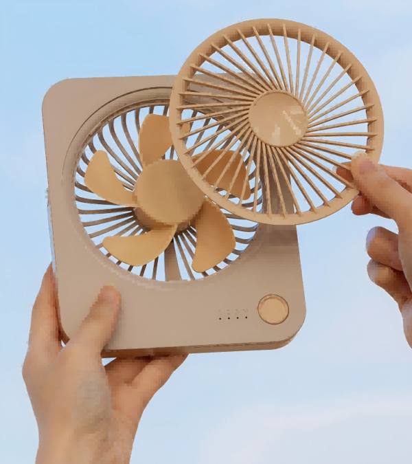 Super Thin Desk Fan & Hanging Fan - Image 3