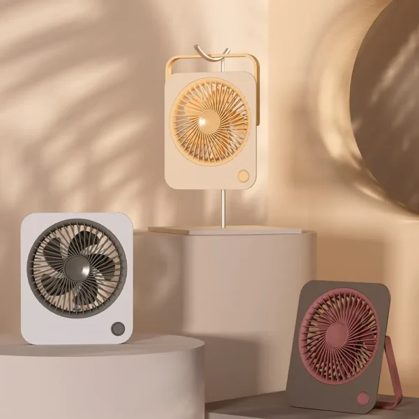 Super Thin Desk Fan & Hanging Fan - Image 5