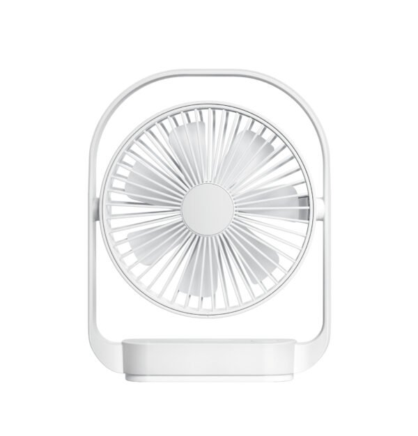Portable Desk Fan with LED Light